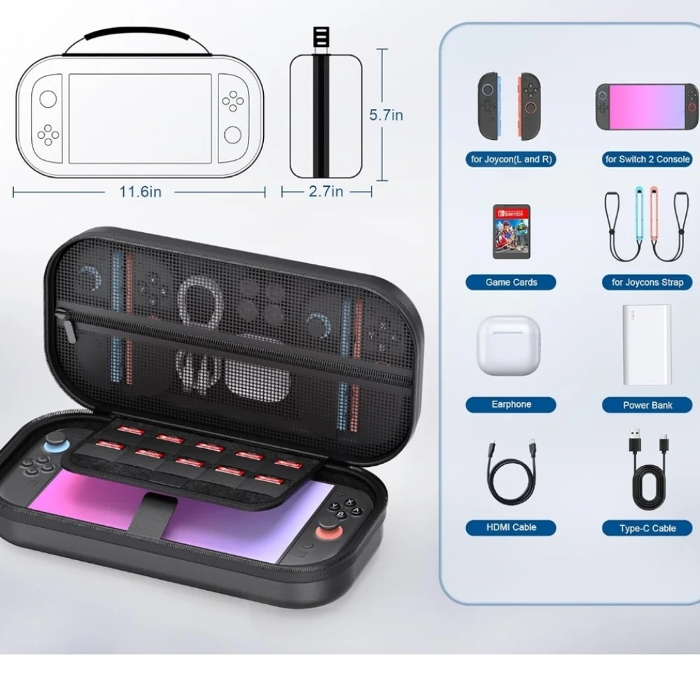 Nintendo Switch 2 Carrying Case